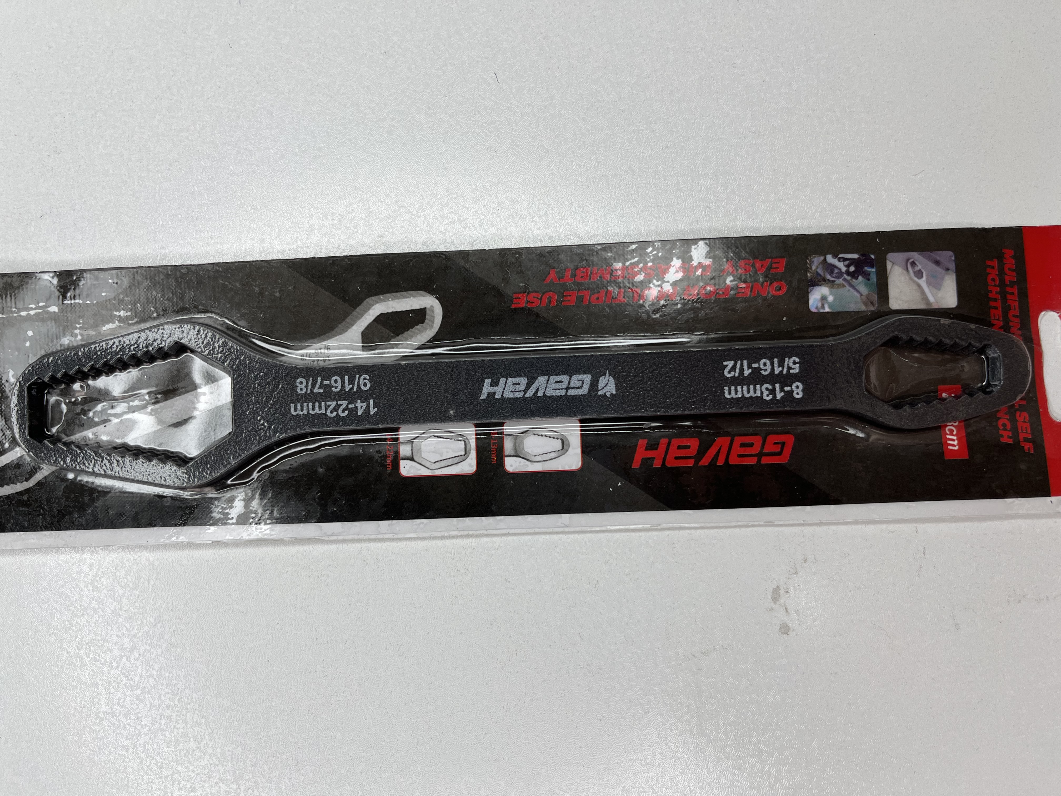 آچار دو سر رینگی همه کاره - نمای دسته