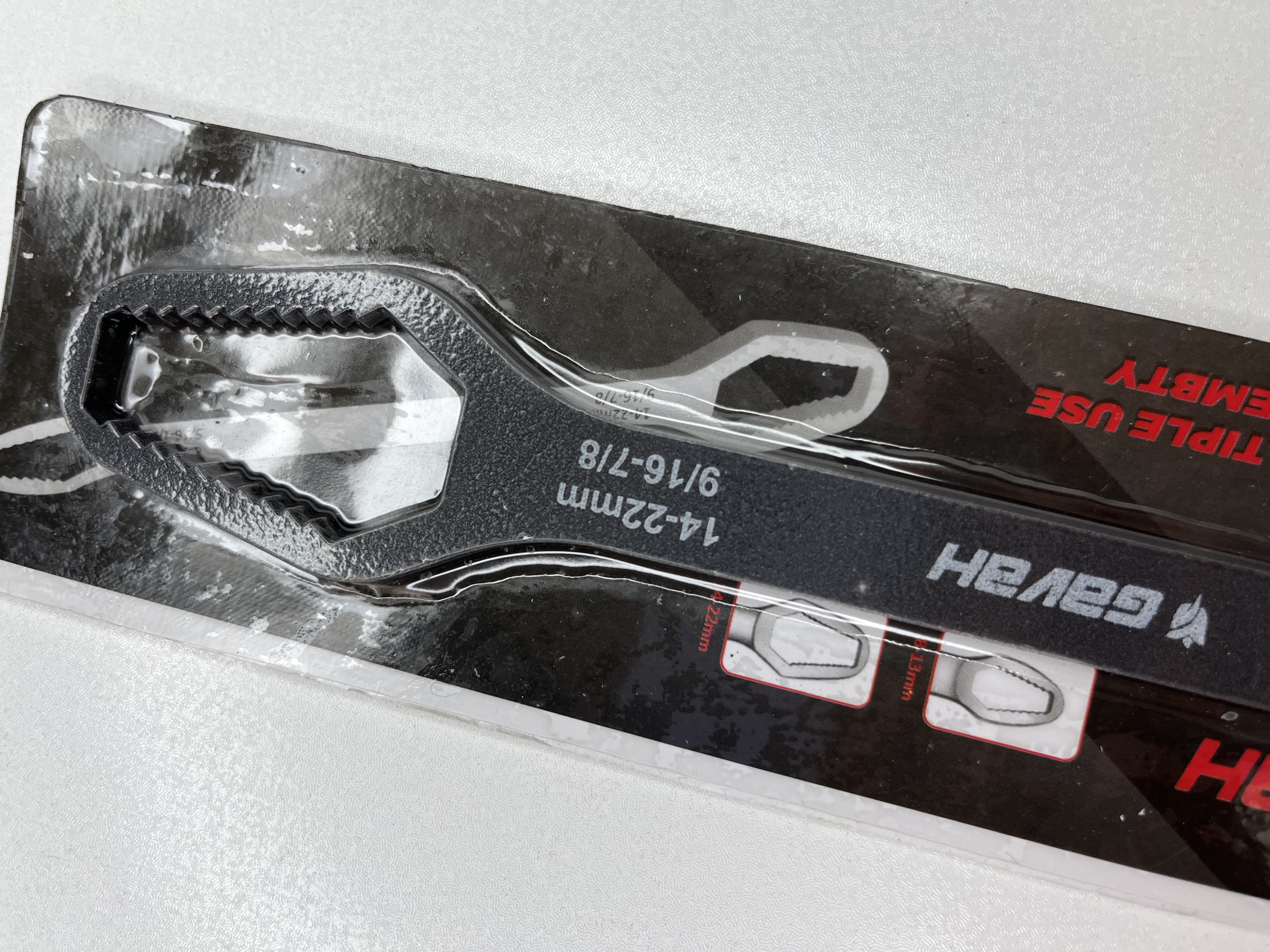 آچار دو سر رینگی همه کاره - بستهبندی